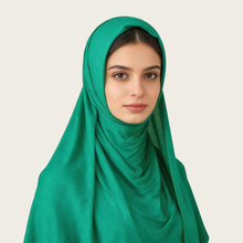 Mercerized Cotton Trendy Versatile Scarf Solid-color Long Scarf