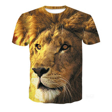 Animal Beast Lion Summer Men's T-Shirt