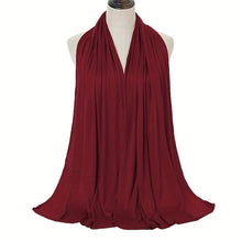 Modal Solid Color Long Scarf Headscarf Wholesale High-Quality Breathable