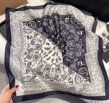 New Womens Versatile Square Silk Scarf