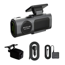 HD Dual-Front-and-Rear Recording 4K Dash Cam With WiFi