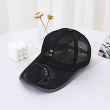 Solar Charging Fan Hat - Breathable Mesh UV Protection Baseball Cap For Men Women Summer Outdoor Sun Hat