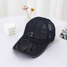 Solar Charging Fan Hat - Breathable Mesh UV Protection Baseball Cap For Men Women Summer Outdoor Sun Hat