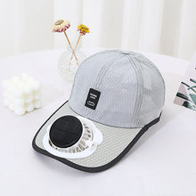 Solar Charging Fan Hat - Breathable Mesh UV Protection Baseball Cap For Men Women Summer Outdoor Sun Hat