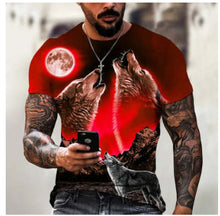 Animal Beast Lion Summer Men's T-Shirt