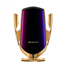 Car Wireless Charger 10W Induction Car Fast Wireless Charging With Car Phone Holder S5
