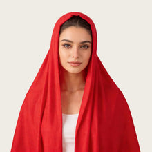 Mercerized Cotton Trendy Versatile Scarf Solid-color Long Scarf