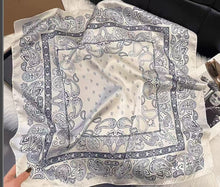 New Womens Versatile Square Silk Scarf