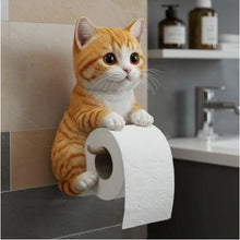 Cute Cat Creative Toilet Wall Hanging Roll Paper
